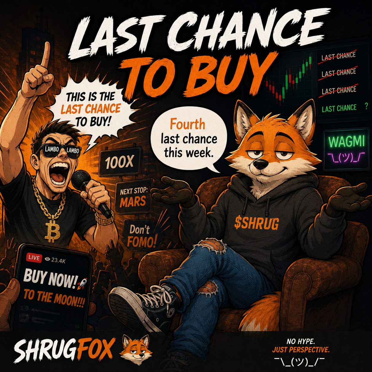 ShrugFox reacts to another last chance to buy